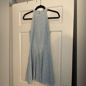 Women’s blue dress